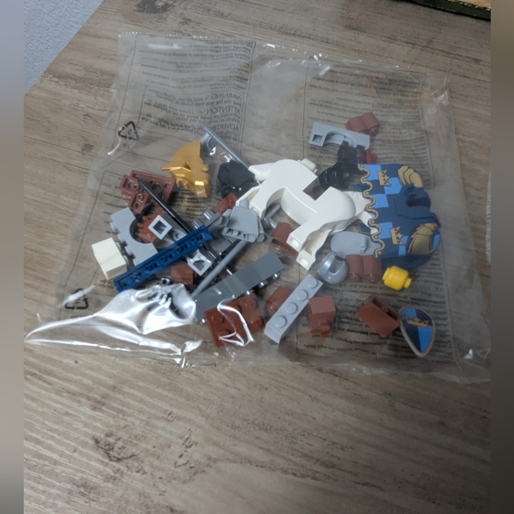 Lego Castle The Final Joust 7009 Opened Box See Description - Picture 6 of 10